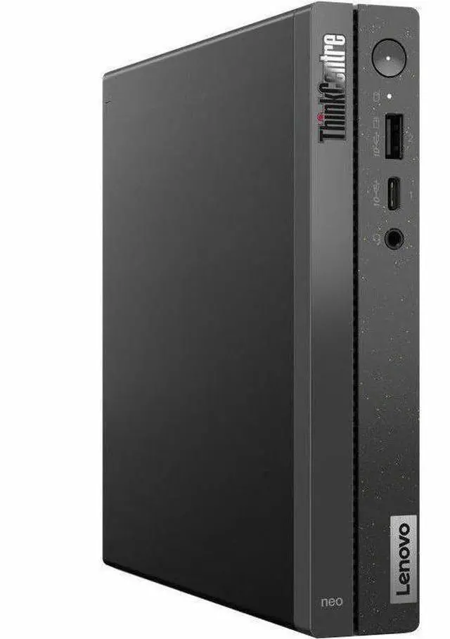 Alt view image 8 of 19 - Lenovo ThinkCentre neo 50q Gen 4 12LN000BUS Desktop Computer - Intel Core i5 13th Gen i5-13420H (8 Core) - 16 GB RAM DDR4 - 256 GB M.2 NVMe 4.0 x4 SSD - Tiny - Black