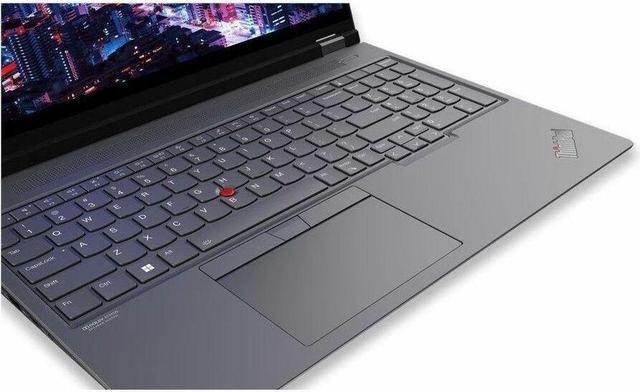 Alt view image 4 of 16 - Lenovo ThinkPad P16 Gen 2 16.0" Intel Core i7-13700HX NVIDIA RTX A1000 16GB Memory 512GB SSD Windows 11 Pro 21FA0032US