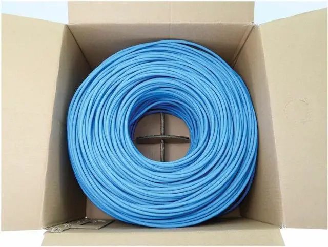 Alt view image 4 of 14 - Tripp Lite 1000ft Cat6 1G Solid Core UTP Bulk Ethernet Cable Blue N22201KBLLS