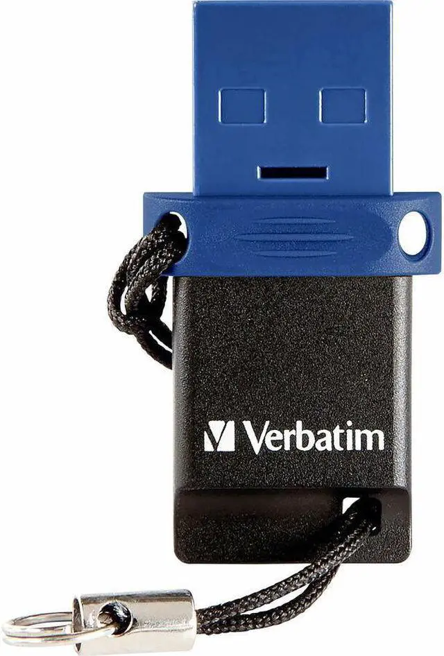 Alt view image 6 of 9 - Verbatim Store 'n' Go Dual 128GB USB 3.2 (Gen 1) (Type A + Type C) Flash Drive - 128 GB - USB 3.2 (Gen 1) Type A, USB 3.2 (Gen 1) Type C - Blue - Lifetime Warranty