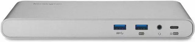 Alt view image 6 of 9 - Kensington SD4810P USB-C 5Gbps Triple Video Driverless Dock - for Notebook/Monitor/Headphone/Speaker - USB Type C - 3 Displays Supported - 4K, Full HD, HD - 3840 x 2160, 1920 x 1080, 1280 x 720 - 6 x