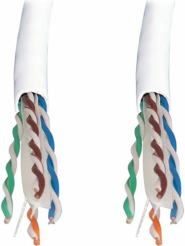Alt view image 8 of 14 - Eaton Tripp Lite Series Cat6a 10G Solid Core UTP Ethernet Cable, White 1000 Ft
