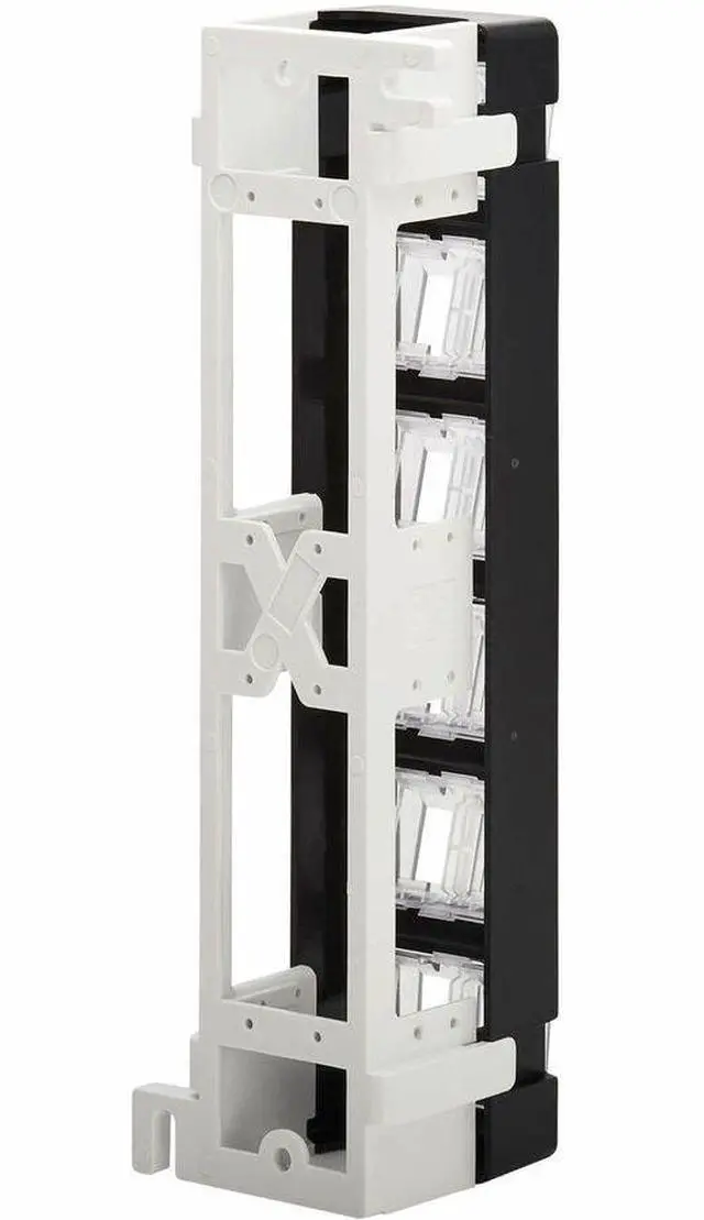 Alt view image 4 of 8 - Tripp Lite by Eaton 12-Port Wall-Mount Patch Panel for UTP Keystone Jacks Rotatable Modules TAA N062012KJWM