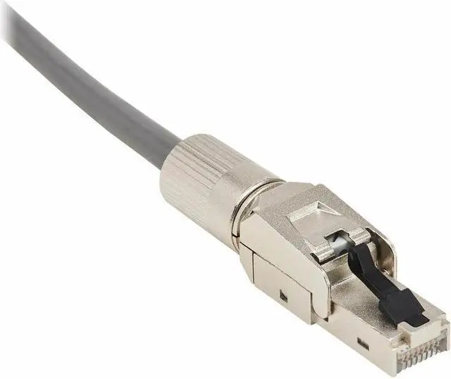 Alt view image 7 of 9 - Tripp Lite by Eaton Cat8 STP Class 1 Field-Termination Plug 568A/568B TAA N233SHC81