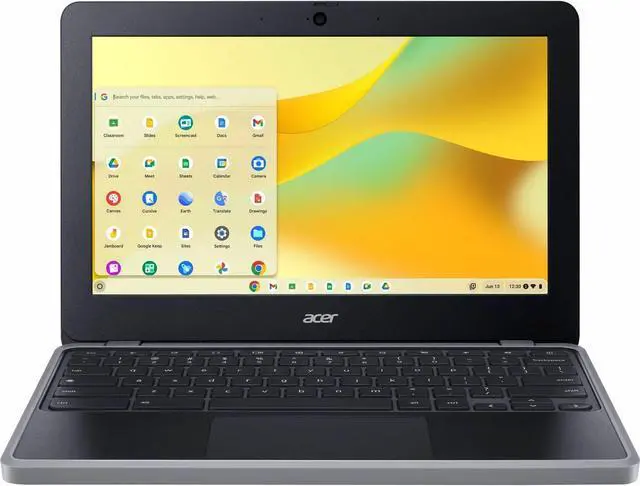 Alt view image 6 of 9 - Acer Chromebook 311 C723T C723T-K245 11.6" Touchscreen Chromebook - HD - 1366 x 768 - Octa-core (ARM Cortex A76 Dual-core (2 Core) 2.20 GHz + Cortex A55 Hexa-core (6 Core) 2 GHz) - 4 GB Total RAM