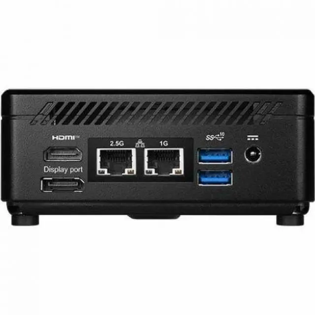 Alt view image 2 of 20 - MSI Cubi 5 12M-086BUS Intel SoC Intel Core i3-1215U WIFI 6E 1xHDMI out(2.0b) 1x DP-out(1.4) 2xRJ45 4 USB 3.2 Barebone Systems - Mini-PC,Single Unit - Memory and Storage Sold Separately