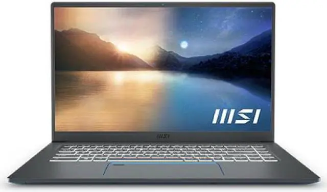 Main image of MSI Prestige 15 15.6" FHD IPS Notebook Intel Core i7-1185G7 16 GB DDR5 512 GB SSD NVIDIA GeForce RTX 1650 Max-Q 4 GB GDDR6 Carbon Gray