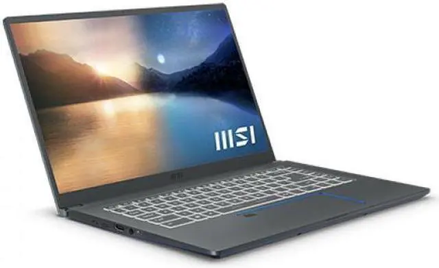 Alt view image 3 of 12 - MSI Prestige 15 15.6" FHD IPS Notebook Intel Core i7-1185G7 16 GB DDR5 512 GB SSD NVIDIA GeForce RTX 1650 Max-Q 4 GB GDDR6 Carbon Gray