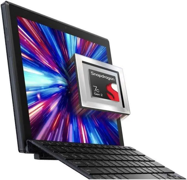 Alt view image 6 of 11 - Asus ExpertBook B3 Detachable B3000 B3000DQ1A-XS24T 10.5" Touchscreen Detachable 2 in 1 Notebook - WUXGA - 1920 x 1200 - Qualcomm Octa-core (8 Core) 2.55 GHz - 4 GB Total RAM - 4 GB On-board Memor...