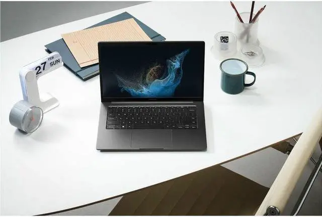 Alt view image 3 of 13 - Samsung Galaxy Book2 Business NP641BED-XA1US 14" Notebook - Intel Core i7 12th Gen i7-1260P - 16 GB Total RAM - 512 GB SSD - Graphite - Intel Chip