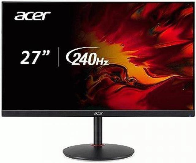 Alt view image 9 of 20 - Acer Nitro 27" WQHD 2560 x 1440 PC Gaming IPS Monitor | AMD FreeSync Premium | Up to 240Hz Refresh | Up to 0.5ms | DisplayHDR 400 | sRGB 99% | 1 x Display Port 1.4 & 2 x HDMI 2.0 | XV272U W2bmiiprx