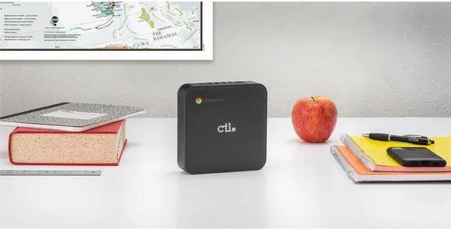 Alt view image 9 of 16 - CTL Chromebox CBx3 - Penta-Core Intel Celeron 7305, Wi-Fi 6E, Bluetooth 5.3, 4GB/256GB, AUE 2030 - CTL Chromebox CBx3 - Penta-Core Intel Celeron 7305, Wi-Fi 6E, Bluetooth 5.3, 4GB/256GB, AUE 2030