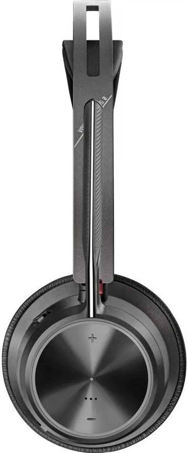 Alt view image 9 of 9 - Poly Voyager Focus 2 USB-C with charge stand Headset - Siri, Google Assistant - Stereo - USB Type C, Micro USB - Wired/Wireless - Bluetooth - 164 ft - 20 Hz - 20 kHz - On-ear - Binaural - Ear-cup - 4.