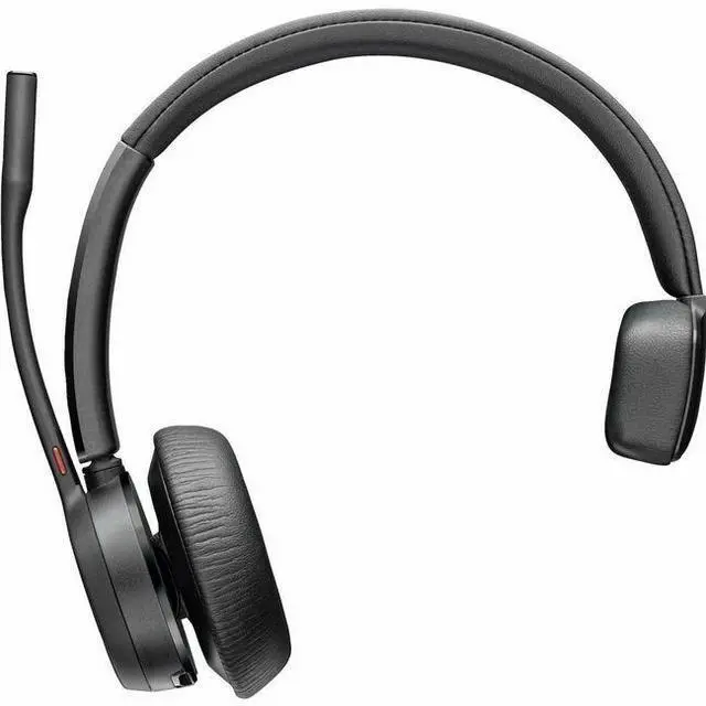 Alt view image 2 of 5 - Poly Voyager 4310 Microsoft Teams Certified USB-C Headset +BT700 dongle - Google Assistant, Siri - Stereo - USB Type A - Wired/Wireless - Bluetooth - 164 ft - 20 Hz - 20 kHz - On-ear - Binaural - Ear-