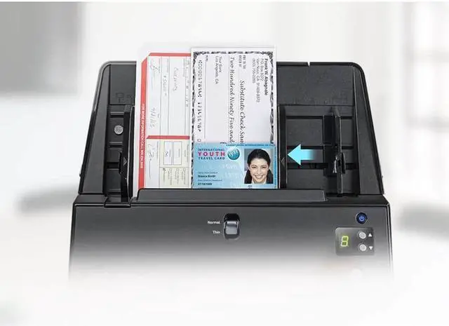 Alt view image 11 of 13 - Plustek Smartoffice PT2160 Scanner Duplex ADF 60 PPM 600 Dpi Usb2