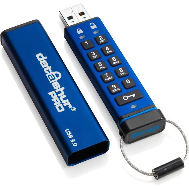 Alt view image 6 of 8 - iStorage datAshur Personal2 32GB USB 3.2 Gen 1 Type A Flash Drive ISFLDAP3B32