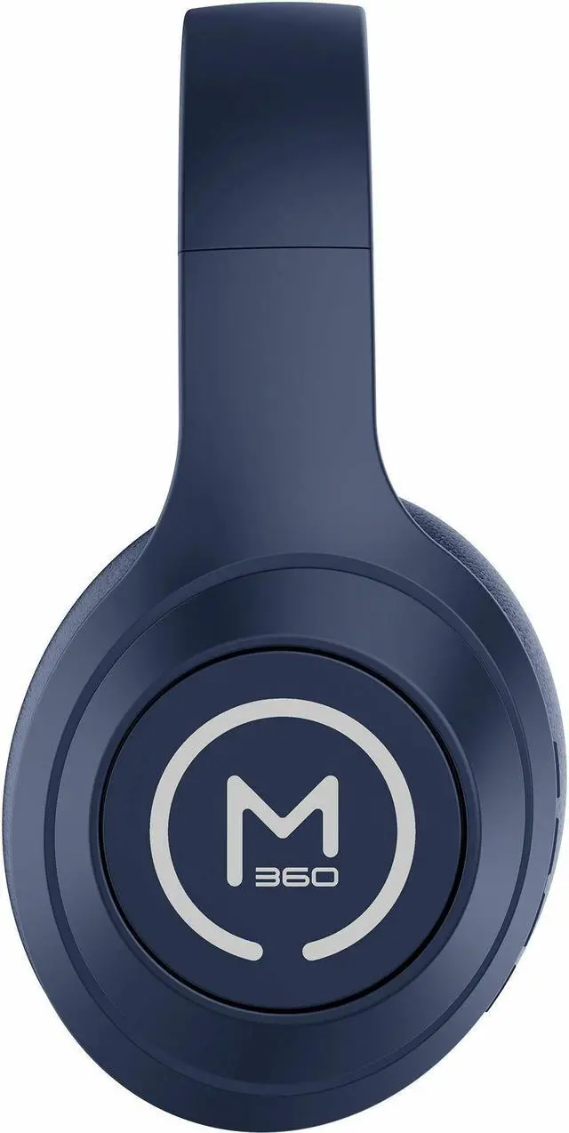 Alt view image 6 of 8 - Morpheus 360 Comfort Plus Wireless Over-Ear Headphones - Bluetooth Headset with Microphone - 10H Playtime - HP6500L (Blue)