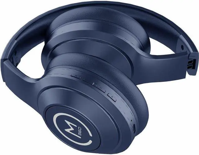 Alt view image 4 of 8 - Morpheus 360 Comfort Plus Wireless Over-Ear Headphones - Bluetooth Headset with Microphone - 10H Playtime - HP6500L (Blue)