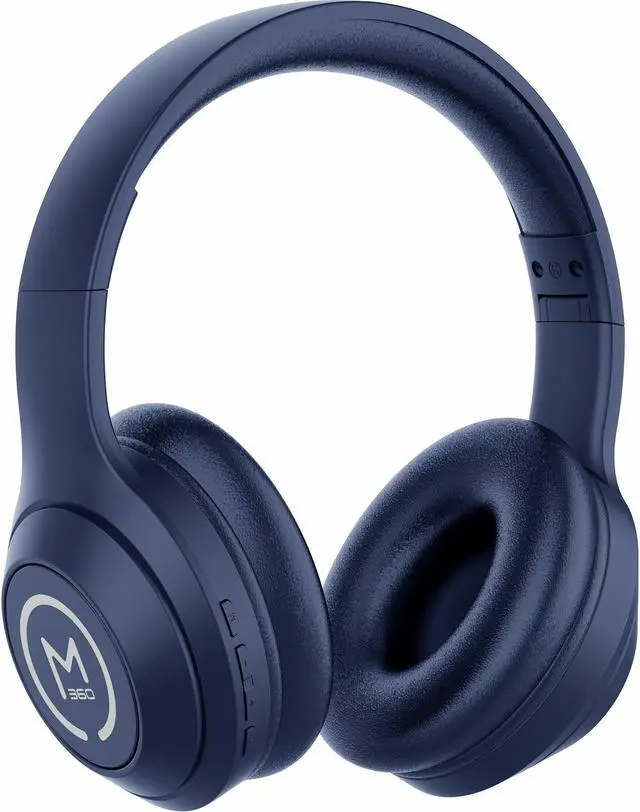 Alt view image 2 of 8 - Morpheus 360 Comfort Plus Wireless Over-Ear Headphones - Bluetooth Headset with Microphone - 10H Playtime - HP6500L (Blue)