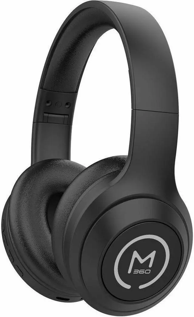 Alt view image 5 of 9 - Morpheus 360 Comfort Plus Wireless Over-Ear Headphones - Bluetooth Headset with Microphone - 10H Playtime - HP6500B (Black)