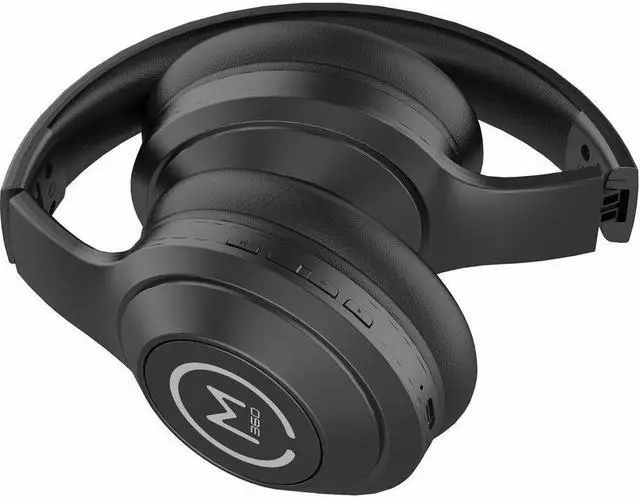 Alt view image 7 of 9 - Morpheus 360 Comfort Plus Wireless Over-Ear Headphones - Bluetooth Headset with Microphone - 10H Playtime - HP6500B (Black)