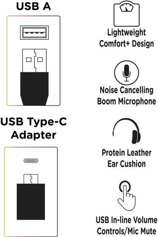 Alt view image 2 of 15 - Morpheus 360 Connect USB Mono Headset with Boom Microphone - Noise Cancelling - Reversible Design - Protein Leather Ear Cushion - in-Line Volume Controls - Mute Button - Black - HS5200MU