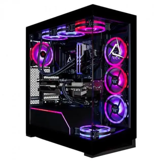 Alt view image 7 of 7 - CLX HORUS Gaming Desktop - Intel Core i9 14900KF 3.2GHz 24-Core Processor, 64GB DDR5 Memory, GeForce RTX 4080 SUPER 16GB GDDR6X Graphics, 2TB NVMe M.2 SSD, 6TB HDD, WiFi, Win 11 Home 64-bit