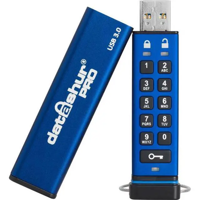 Alt view image 8 of 8 - iStorage datAshur Personal2 32GB USB 3.2 Gen 1 Type A Flash Drive ISFLDAP3B32