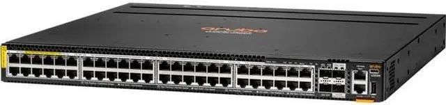 Main image of Aruba CX 6300 Layer 3 Switch - 48 Ports - Manageable - 5 Gigabit Ethernet, 25 Gigabit Ethernet, 50 Gigabit Ethernet - 5GBase-T, 25GBase-X, 50GBase-X - 3 Layer Supported - Modular - 4 SFP Slots - 184 W