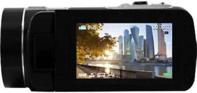 Alt view image 20 of 20 - HamiltonBuhl ActionPro 30MP, 18x Digital Zoom, 2.7K High-Definition Digital Camcorder HDV17BK
