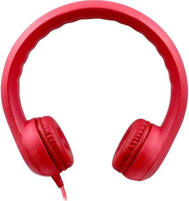 Alt view image 6 of 6 - Hamilton Buhl Flex-Phones Foam Headphones - Red