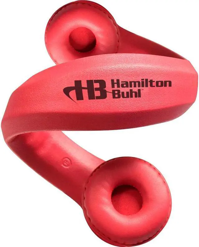 Alt view image 3 of 6 - Hamilton Buhl Flex-Phones Foam Headphones - Red
