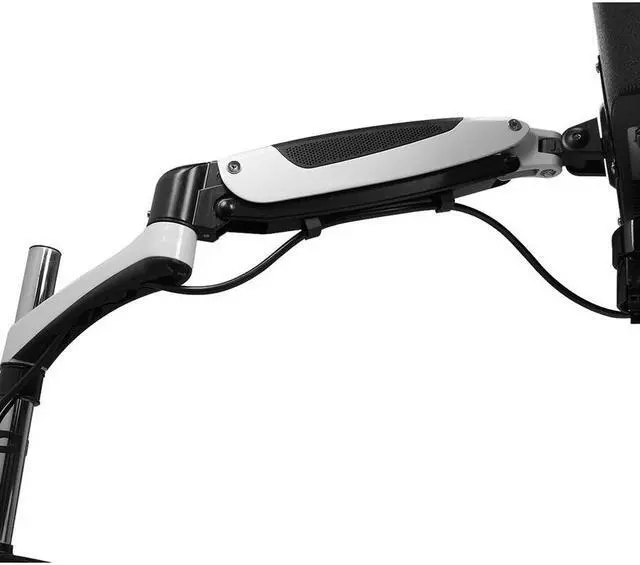 Alt view image 15 of 18 - Siig Inc Full-Motion Easy Access Single Monitor Desk Mount - White