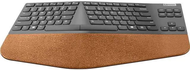 Alt view image 20 of 20 - Lenovo 4Y41C33748 Storm Gray RF Wireless Wireless Split Keyboard - US English - Wireless Connectivity - 2.40 GHz - English (US) - PC