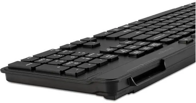 Alt view image 10 of 12 - Kensington Simple Solutions Wired Keyboard with Smart Card Reader K55115US
