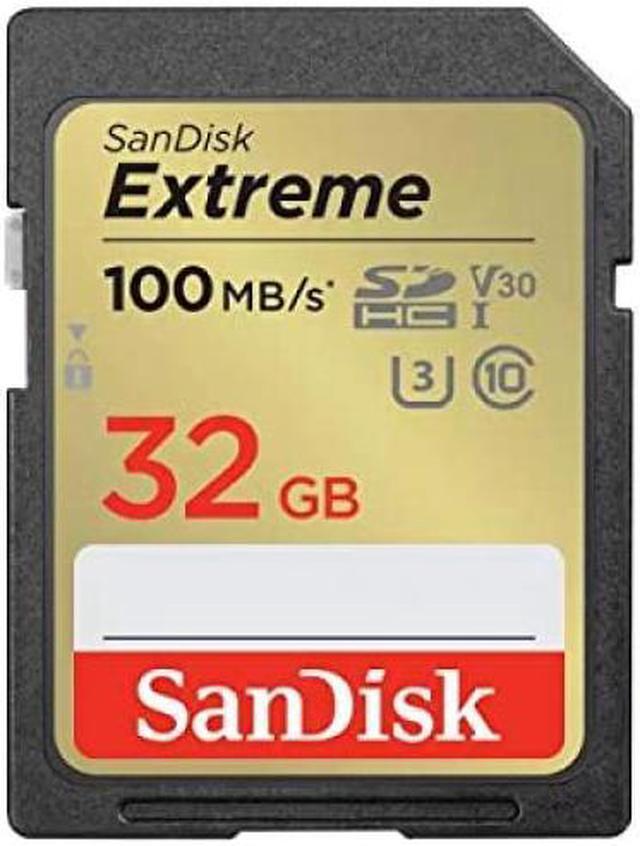 Alt view image 4 of 4 - SanDisk 32GB 32G extreme SDHC 100 MB/s 60 MB/s SDSDXVT-032G-GNCIN Class 10 UHS V30