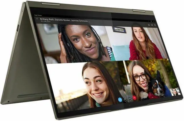 Alt view image 15 of 20 - Lenovo - Yoga 7i 2-in-1 14" Touch Screen Laptop - Intel Evo Platform Core i5 - 12GB Memory - 512GB Solid State Drive - Dark Moss Tablet Notebook 82BH00DQUS
