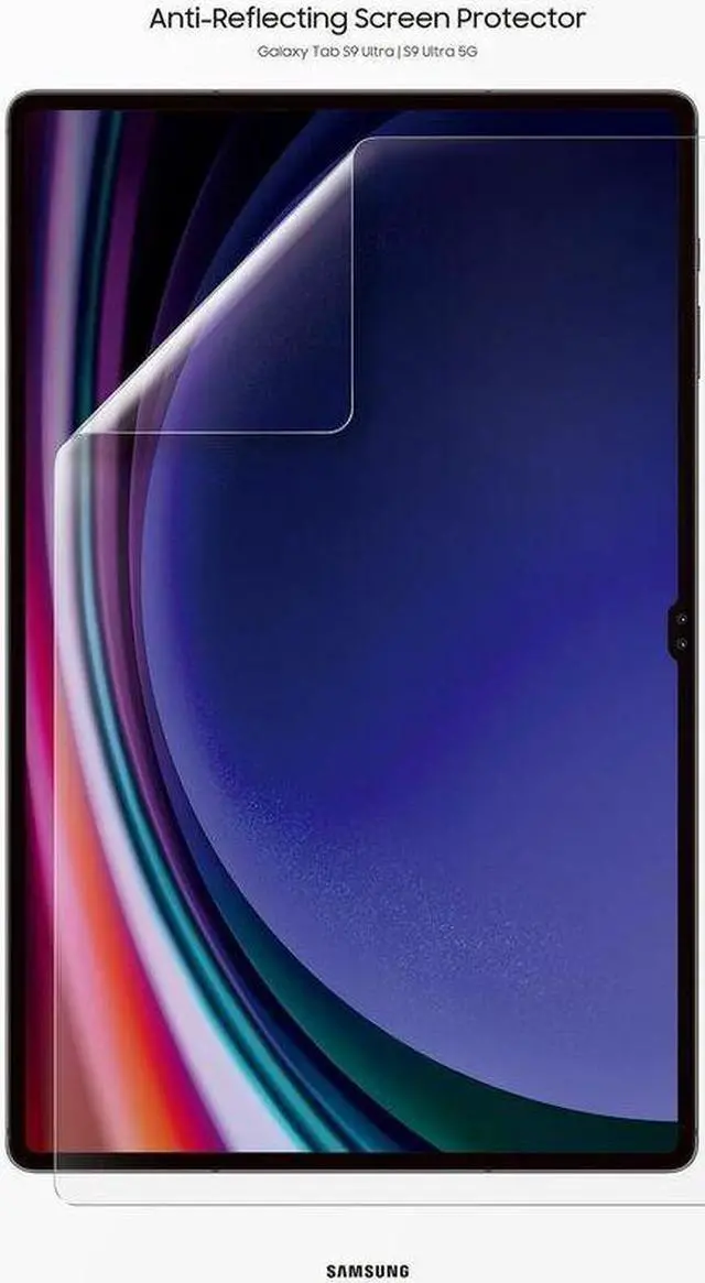 Alt view image 6 of 7 - Samsung Galaxy Tab S9 / S9 FE Anti-Reflective Screen Protector Transparent EFUX710CTEGUJ