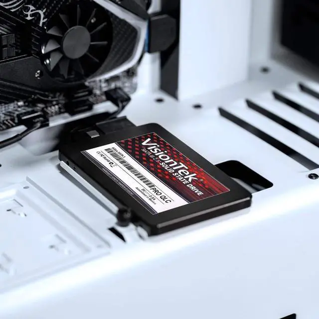 Alt view image 5 of 5 - VisionTek Pro 2.5" 500GB SATA III 3D QLC Internal Solid State Drive (SSD) 901368