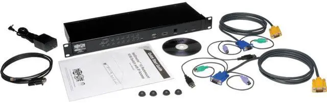 Alt view image 17 of 17 - Tripp Lite NetDirector 16-Port 1U Rack-Mount IP KVM Switch