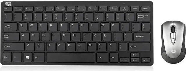 Alt view image 5 of 12 - ADESSO Air Mouse Mobile With Compact Keyboard WKB-5100CB 2.4 GHz Wireless Technology Keyboard