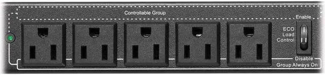 Alt view image 20 of 20 - Tripp Lite PDU Hot Swap with Manual Bypass 15A 6 5-15R 2 5-15P Inputs PDUB151U
