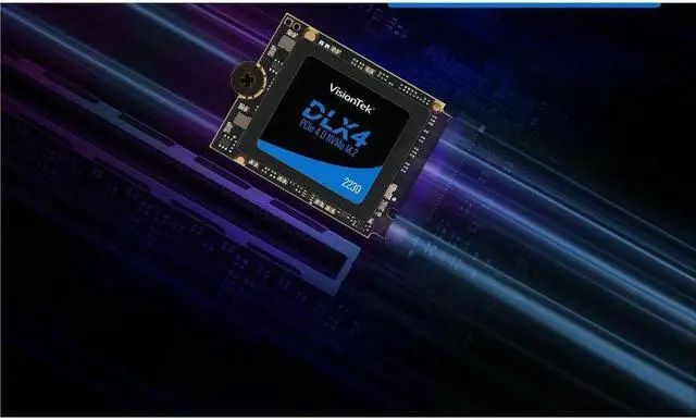 Alt view image 6 of 7 - VisionTek DLX4 1 TB Solid State Drive - M.2 2230 Internal - PCI Express NVMe [PCI Express NVMe 4.0 x4]