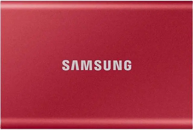 Alt view image 6 of 12 - Samsung - T7 2TB External USB 3.2 Gen 2 Portable SSD with Hardware Encryption...
