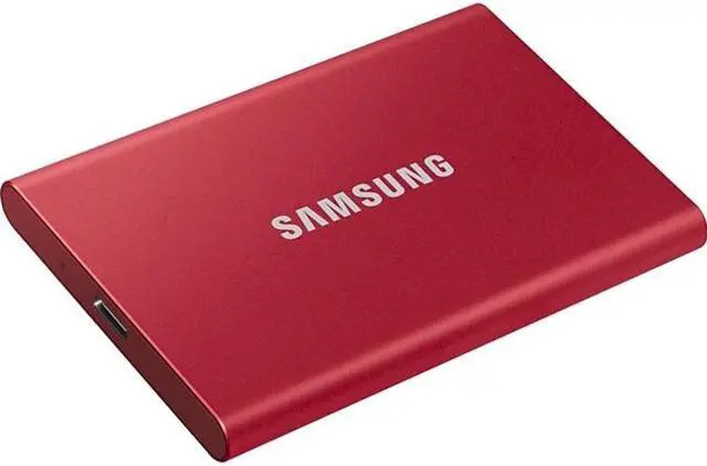 Alt view image 11 of 12 - Samsung - T7 2TB External USB 3.2 Gen 2 Portable SSD with Hardware Encryption...