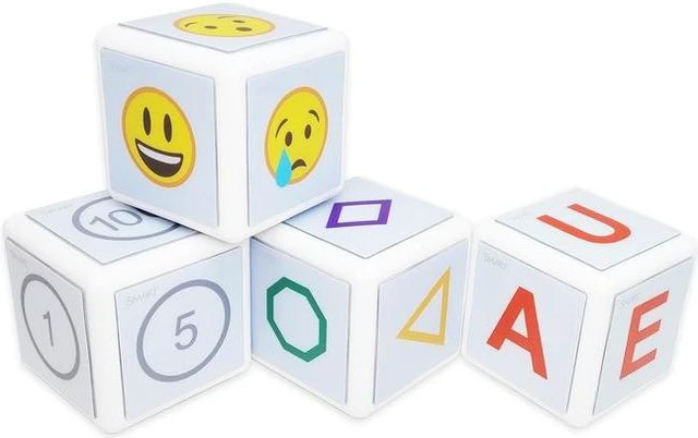 Alt view image 2 of 2 - SMART Tool Explorer Learn 4-Cube Bundle - Theme/Subject: Learning - Skill Learning: Shape, Number, Mathematics, Manipulative Skill, Sensory, Motor Skills, Interactive Learning