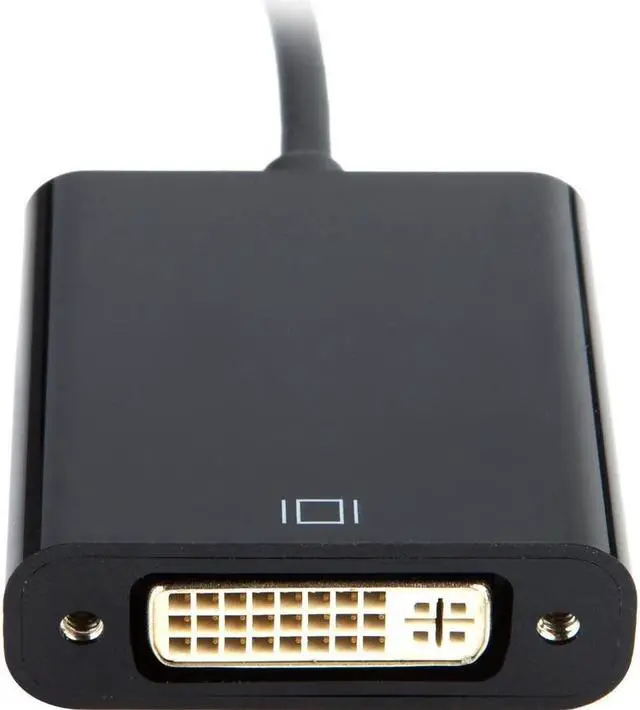 Alt view image 10 of 13 - V7 Black Usb Video Adapter Usb-C Male To Dvi-I Female