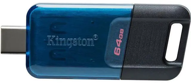 Alt view image 11 of 20 - Kingston DataTraveler 80 M USB-C Flash Drive 64GB, USB 3.2 Gen 1, DT80M/64GB