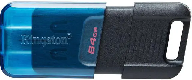 Alt view image 12 of 20 - Kingston DataTraveler 80 M USB-C Flash Drive 64GB, USB 3.2 Gen 1, DT80M/64GB