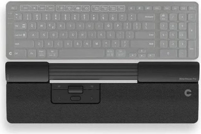 Alt view image 2 of 7 - Contour Slider Mouse Pro - Wireless - Bluetooth - 2.40 GHz - Rechargeable - USB - 2800 dpi - Scroll Wheel - 6 Button(s) - 6 Programmable Button(s) - Symmetrical - 3 Month Battery Run Time